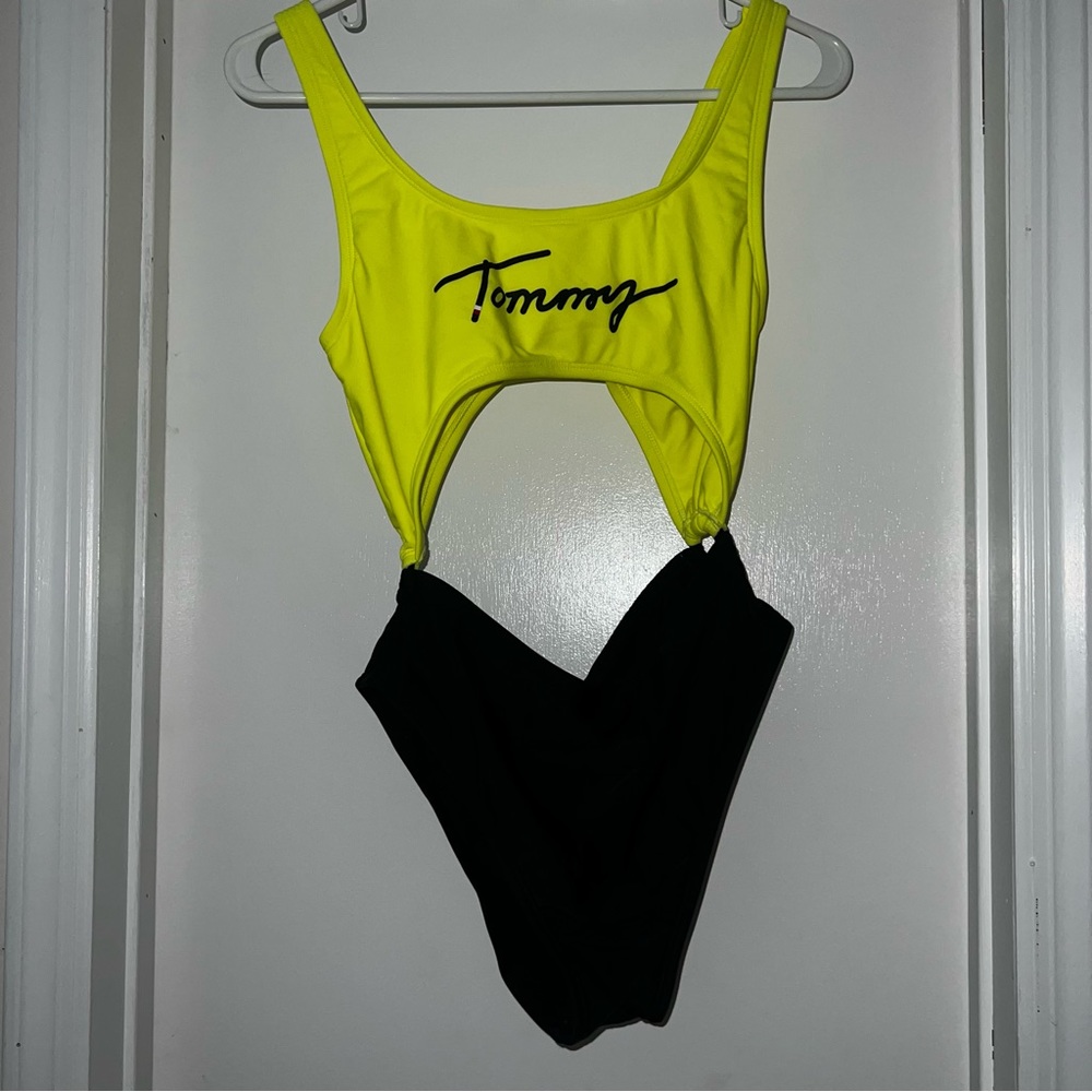 Tommy Jeans sporty one piece bathing suit